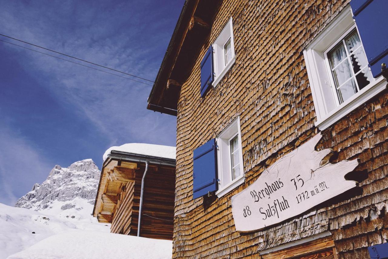 Hotel Berghaus Sulzfluh Sankt Antönien Esterno foto