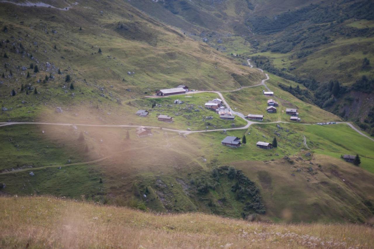Hotel Berghaus Sulzfluh Sankt Antönien Esterno foto