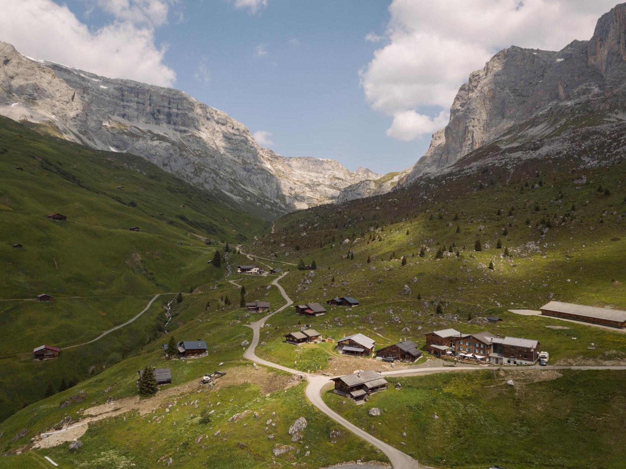 Hotel Berghaus Sulzfluh Sankt Antönien Esterno foto